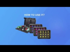 4 ギャング フォード スイッチ パネル サーキット 制御 システム リレー システム & ワイプ ライト ロッカー スイッチ