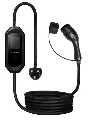 IP55タイプ2 ポータブルEV充電器 3.5KW 7KW家庭用軽量 簡単にインストール