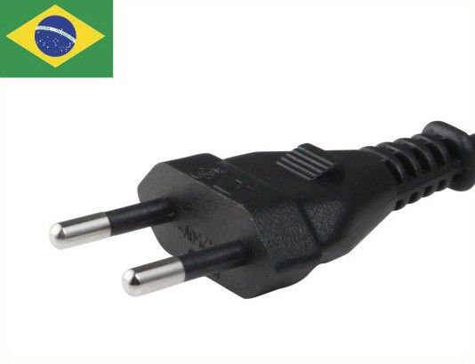 カスタマイズされたブラジルの電源ケーブル 1.5 メートル/1.8 メートル/2 メートルの AC 電源コード ケーブル