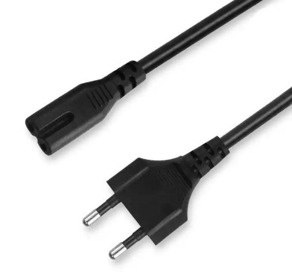柔軟なEU交流電源コード 軽量電気延長コード 2ピン