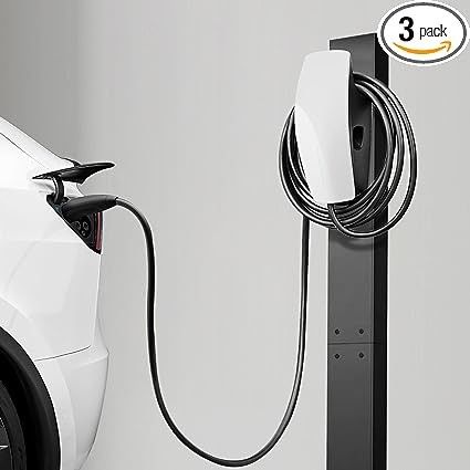 工場 卸売 EV 充電器 鋼筋柱 スタンド 床に設置された 充電ステーション スタンド コラム