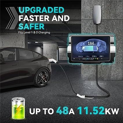 モデル3電気自動車車の充電器11kw 22kw携帯用EVの充電器のタイプ2