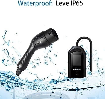 GBT 200-250V レベル2 3.5KW 7KW 携帯式高速充電器 防塵5M 7M 10Mケーブル