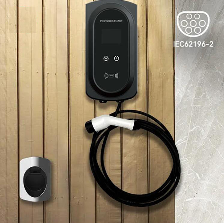 OEM 7Kw 電気 EV 充電器ウォールボックス タイプ 2 EV 家庭用充電器レベル 2