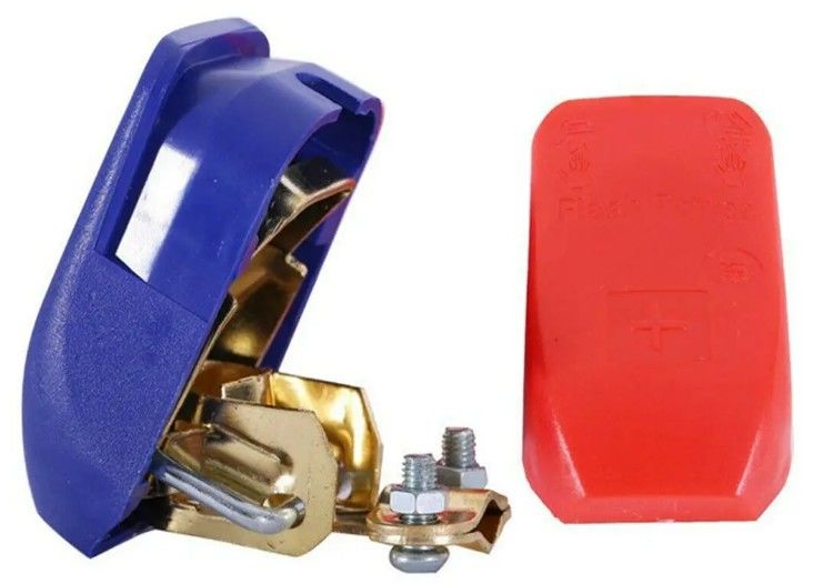 1 ペア 12V 自動車 急速放出 バッテリー 切断端末 クランプ コンネクタ 自動車 インライン フューズホルダー