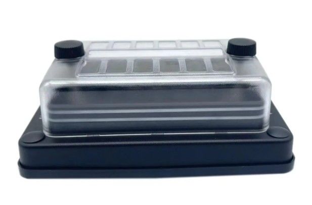 オート ATO ATC フューズボックス 防水 12回路 フューズホルダー スチッカー ラベル 12 イン 12 バス