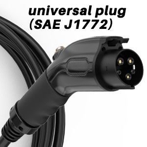 タイプ1 SAE J1772 16A 32A 40A UL&CE&FCC&ROHS認証を持つポータブルEV充電器