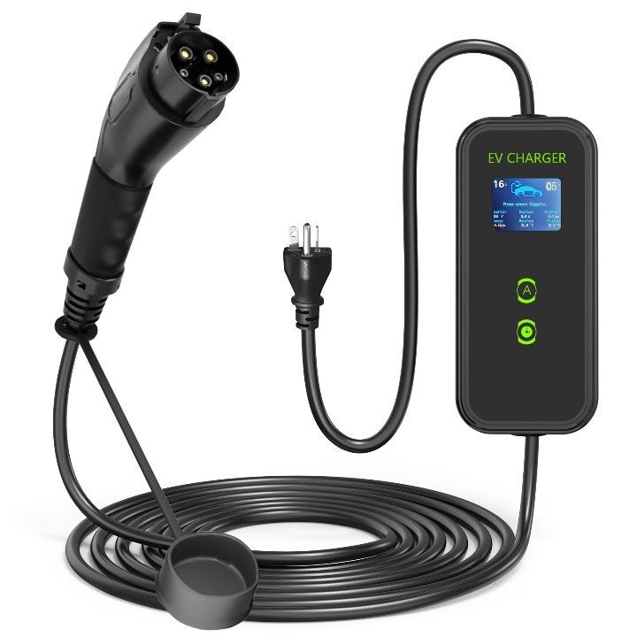 タイプ1 SAE J1772 16A 32A 40A UL&CE&FCC&ROHS認証を持つポータブルEV充電器