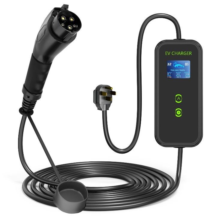 タイプ1 SAE J1772 16A 32A 40A UL&CE&FCC&ROHS認証を持つポータブルEV充電器