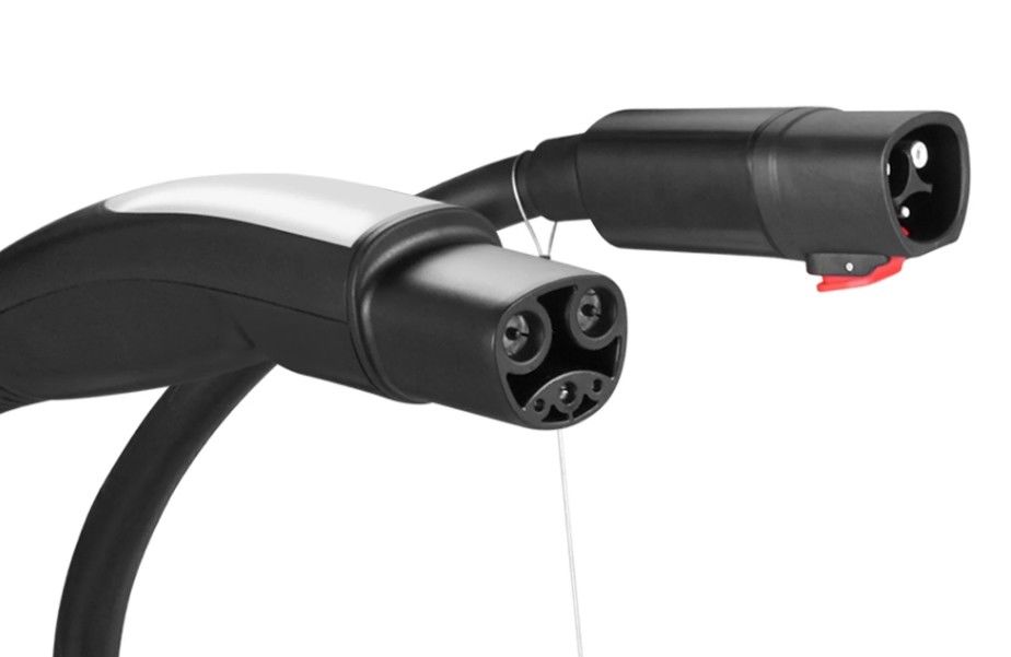 スマートポータブル テスラ NACS EV 充電器 240V AC 16A/32A/40A SAE J3400 家庭用電気自動車充電器