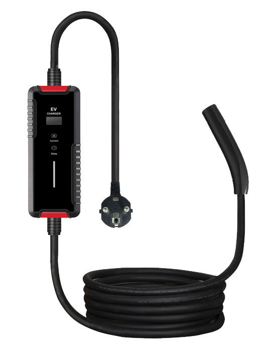 スマートポータブル テスラ NACS EV 充電器 240V AC 16A/32A/40A SAE J3400 家庭用電気自動車充電器