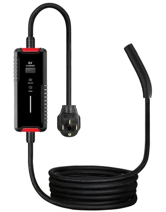 テスラ NACS スマートポータブル EV 充電器 240v Ac 16a 32a 40A 家庭用電気自動車充電器