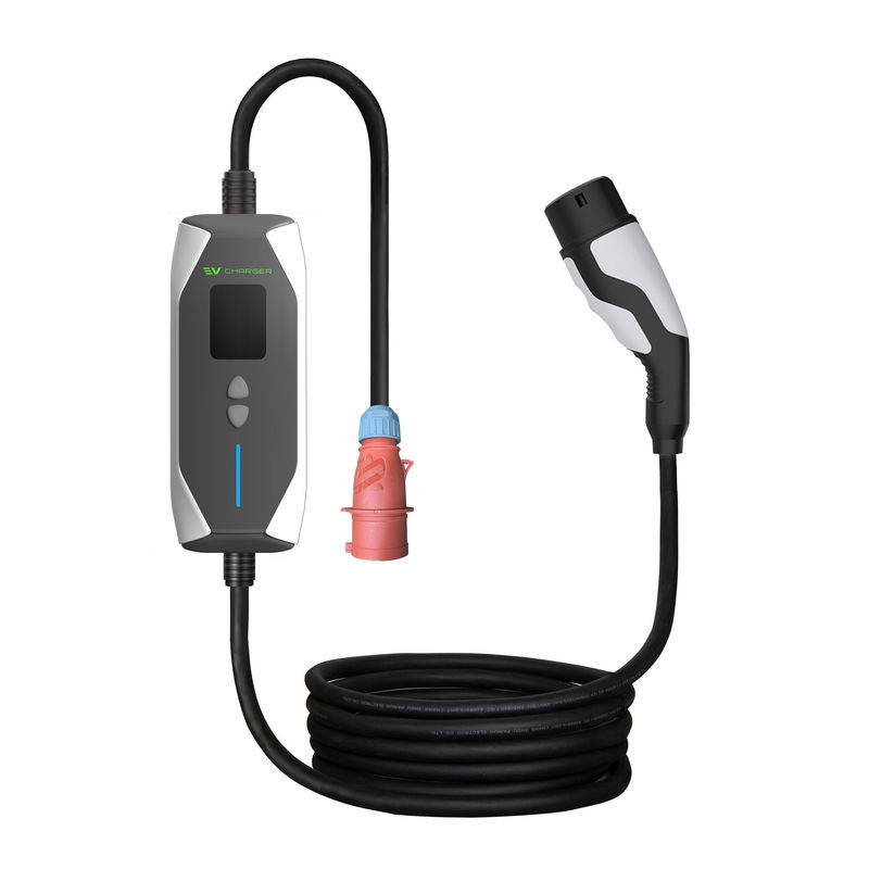 OEM ODM GBT 32A 7KW 飲料電動車 急速充電器 屋外充電器 1相 飲料電動車 充電器 5Mケーブル