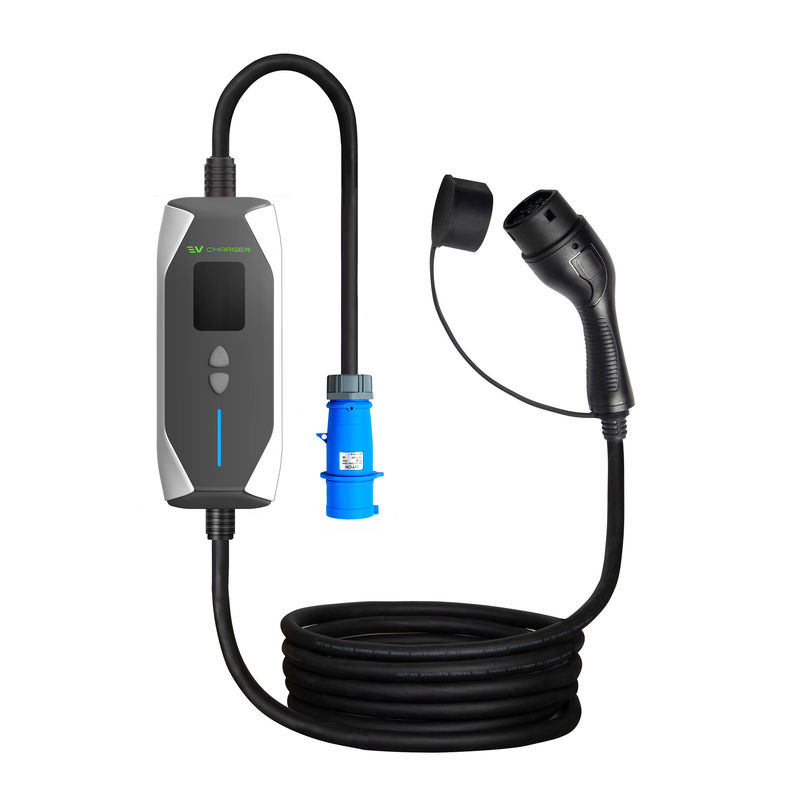 OEM ODM GBT 32A 7KW 飲料電動車 急速充電器 屋外充電器 1相 飲料電動車 充電器 5Mケーブル