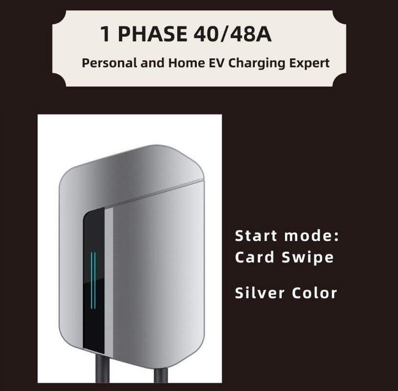 OEM ODM 9KW 11KWタイプ 1 テスラ向け NACS EV スマートAPP EV 車用 EV ホーム充電ステーション EV充電器