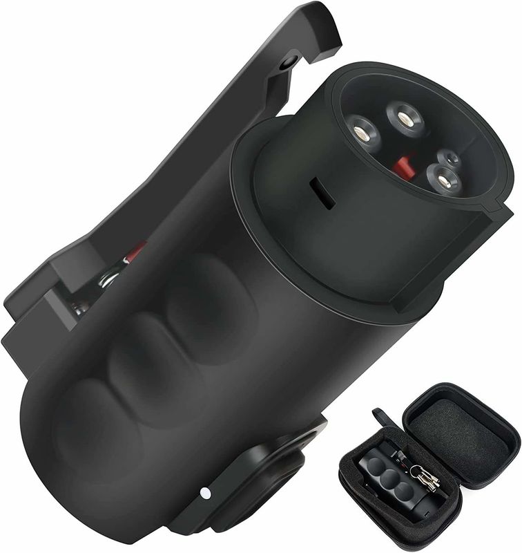 80A 240v AC テスラ 充電器 コンネクタ Ev アダプター 充電器 テスラ への J1772 アダプター