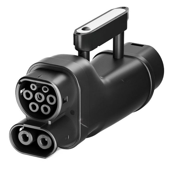 車両部品 配件 充電ステーション EV アダプター GBT から CCS2 DC 充電器 アダプター