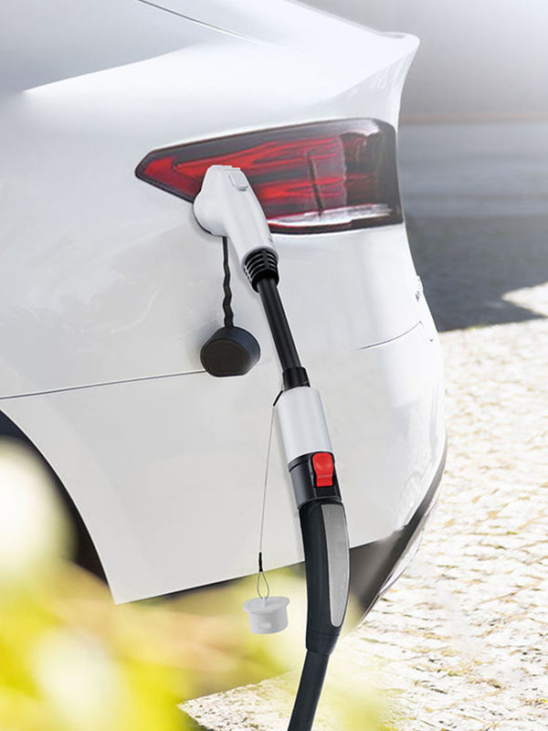 携帯安全 60A 250V テスラからタイプ1EV充電器アダプタ 電動車充電器用ケーブル