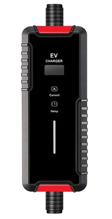 高品質の電動高速型2EV充電器 8-32A 携帯EV充電器 スクリーン調節可能