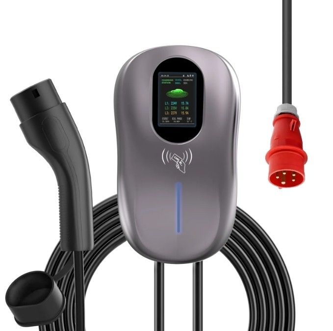 自動車充電器 11kw OEM Ev Outdoor IEC 62196 TYPE2 ウォールボックス 屋外